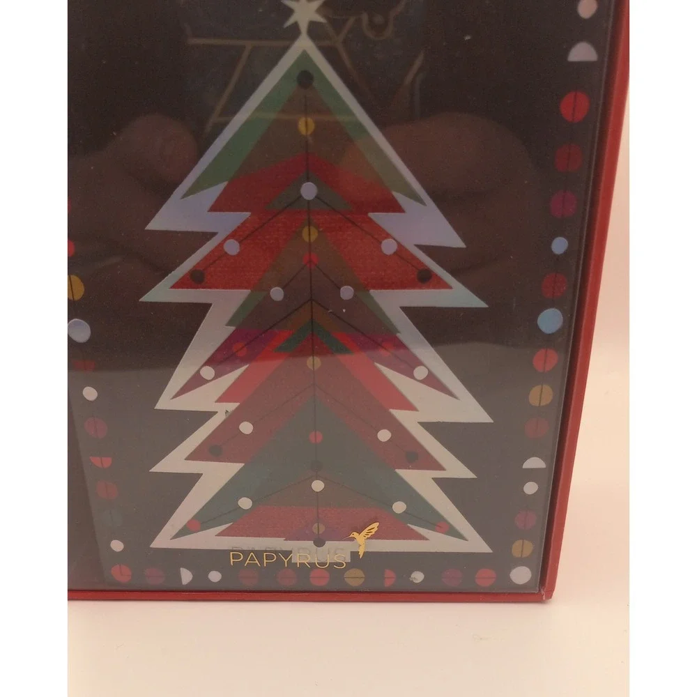 Papyrus Christmas Cards Boxed Set 20ct Jenn Ski Modern Tree Holiday Stationery